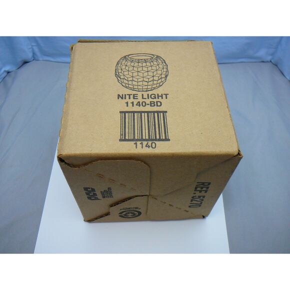 Vtg Homco USA Nite Light/Fairy Lamp made for Home Interior #1140-BD NIB - Picture 7 of 10